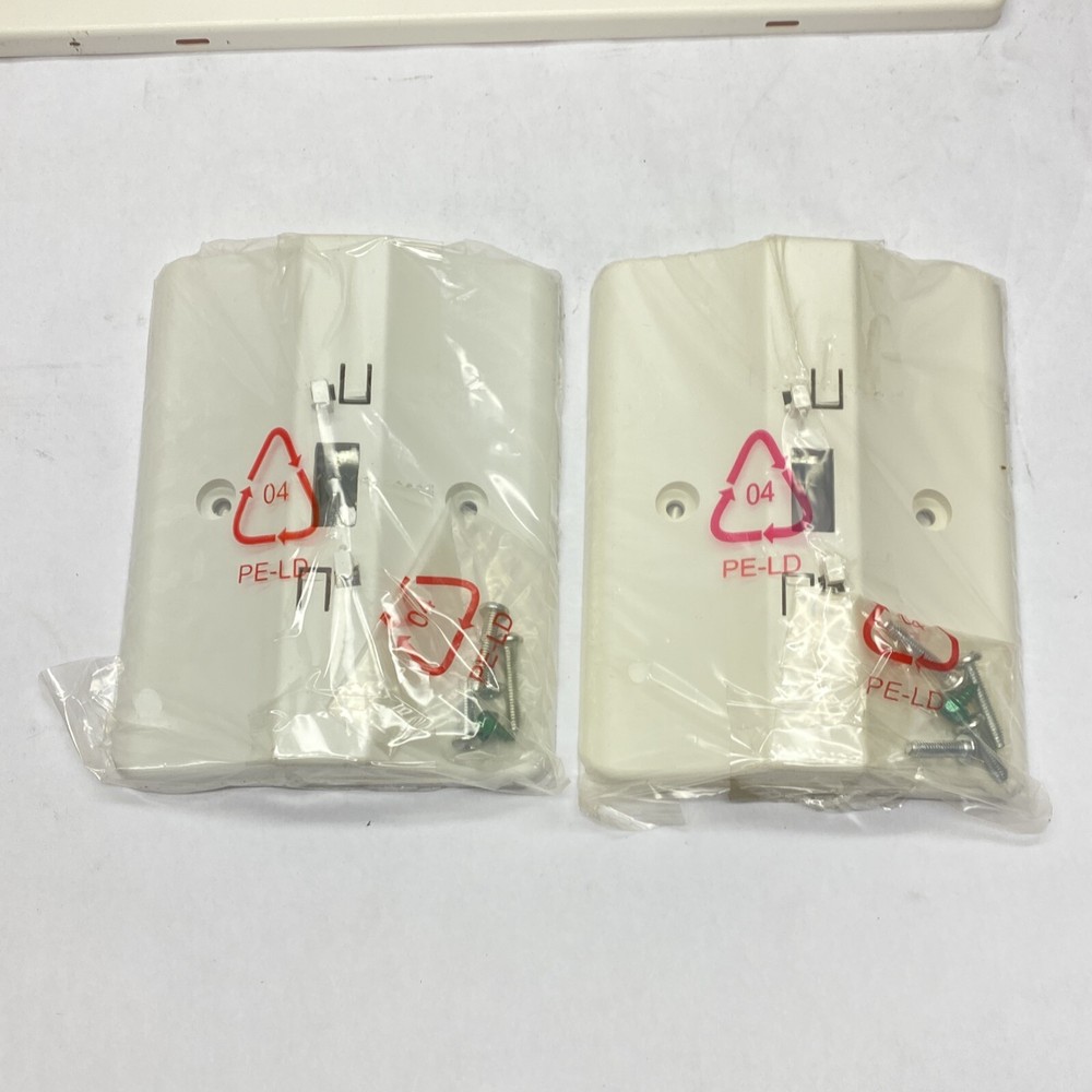 NEW BriteWay LED Exit Sign White Thermoplastic Housing BWE R