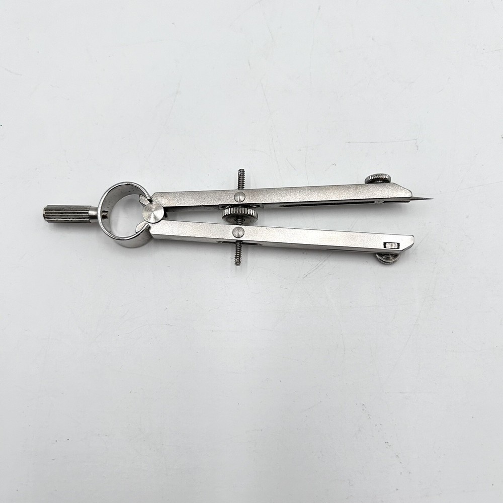 Charvoz Drafting Compass Made in Germany Vintage 11-4343 Engineering GC