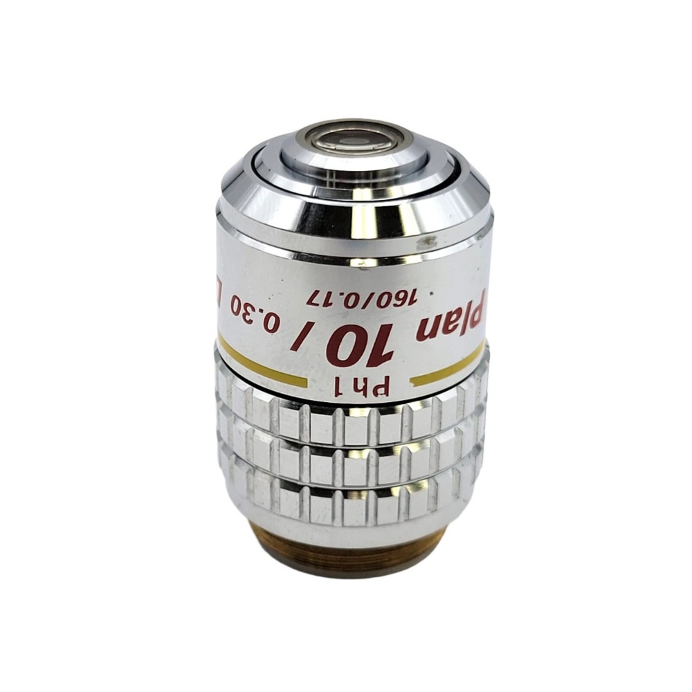 Nikon Microscope Objective Plan 10x DL Ph1 160/0.17 Phase Contrast