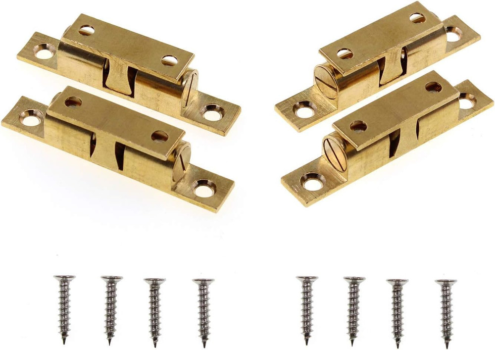 Solid Brass Magnetic Closet Door Catch Latch Hardware,Cabinet Cupboard Wardrobe
