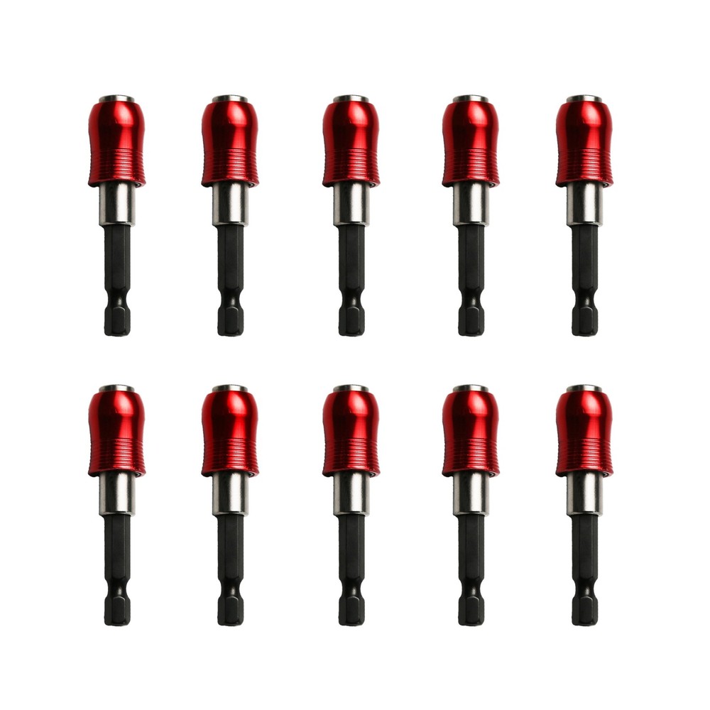 TMAX 10pc Impact Ready Quick Release Security Screwdriver Bits, 1/4" Hex Shank