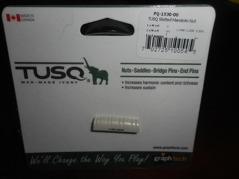 NEW Graph Tech Mandolin Nut, PQ-1530-00 - TUSQ
