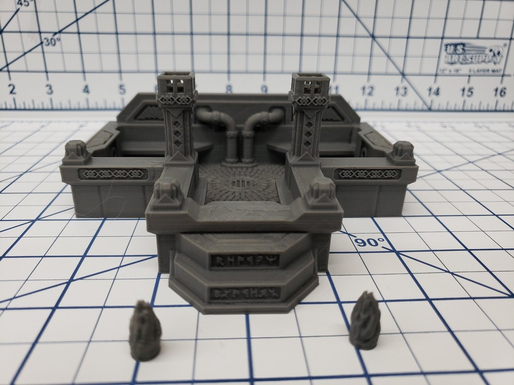 Dwarven Baths - OpenForge - DND - Pathfinder - RPG - Dungeon & Dragons