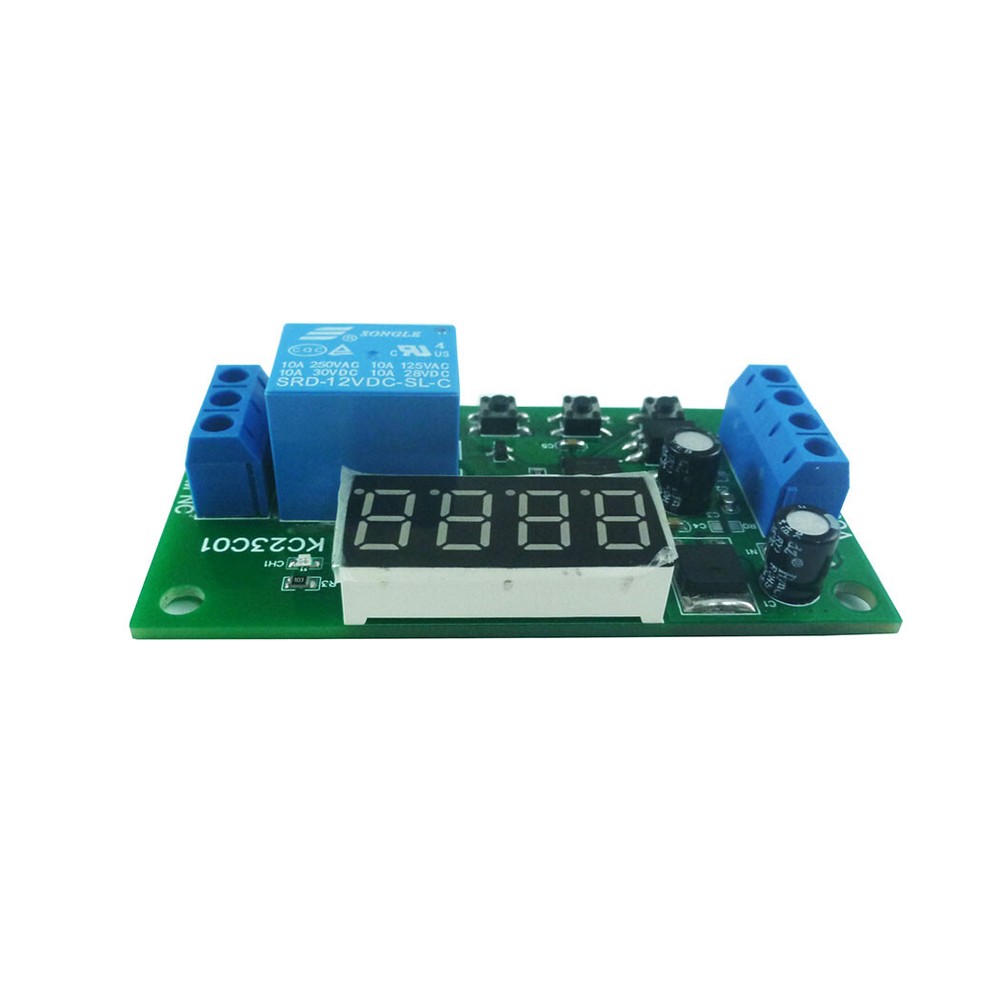 1xMultifunction Pulse Counter Switch Adjustable Timer Delay Turn On/Off Relay