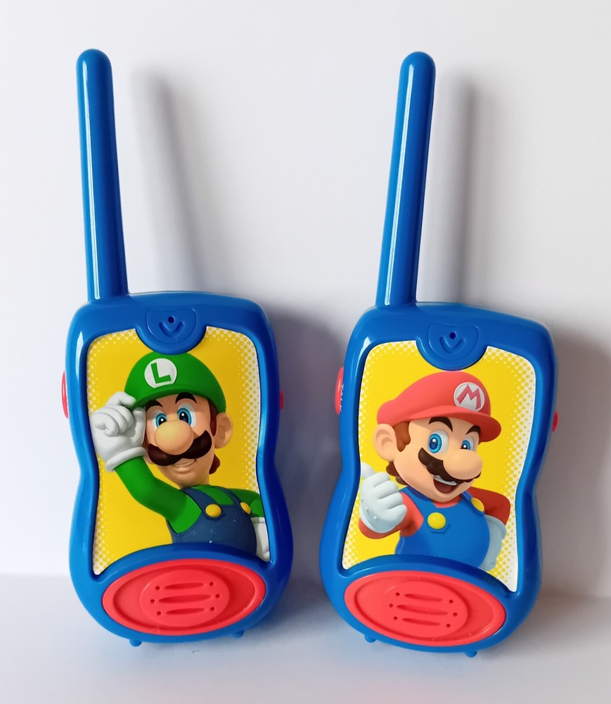 Super Mario Walkie Talkies Nintendo 2021 Working