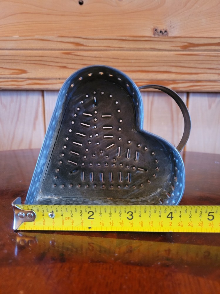 Punched Tin Cheese Mold