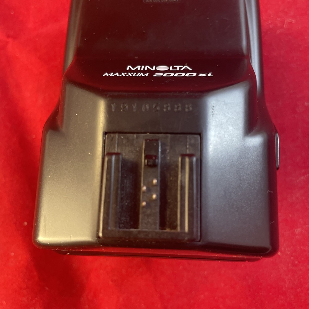 Minolta Program 2000xi Shoe Mount Flash - for Maxxum