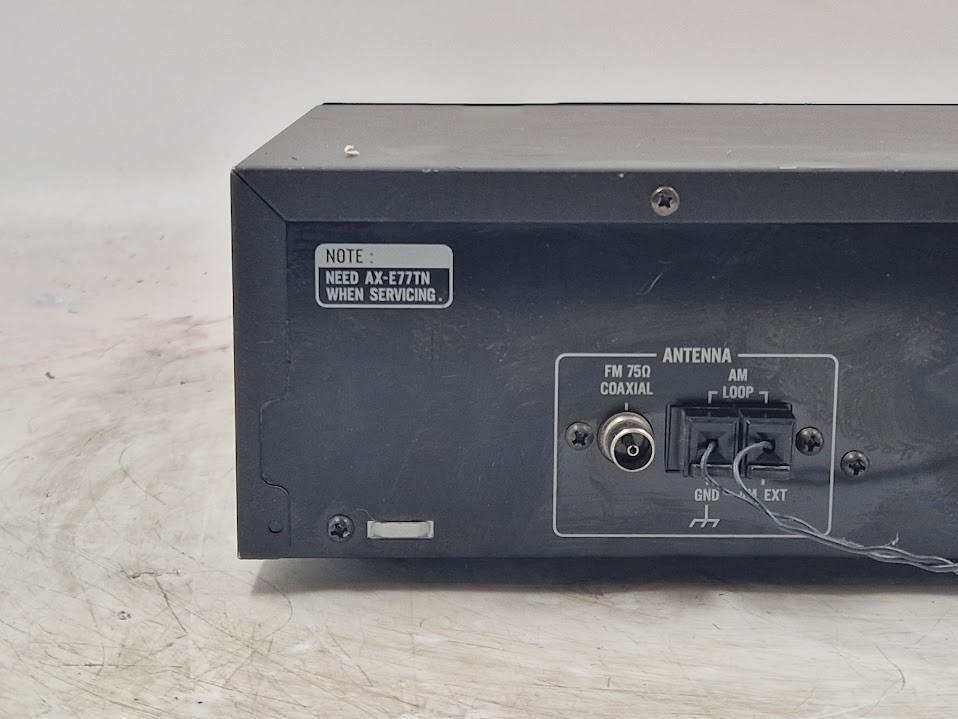 JVC FX-E77 Computer Controlled Tuner - Working, Cosmetic Wear