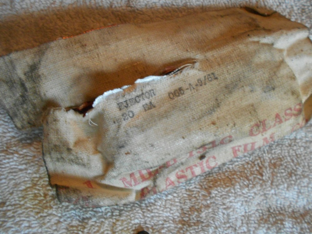 WW2 US GI M-1 Garand trigger housing floorplate clip ejector spring NOS