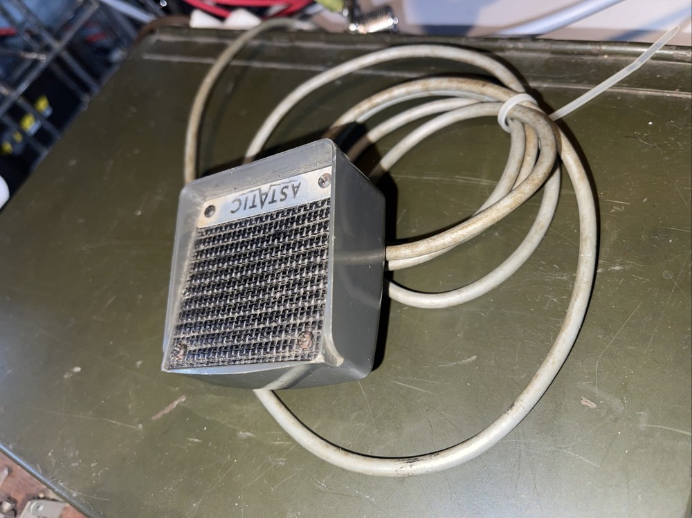 ASTATIC Ceramic Microphone Model 151 Kind Of Rare As Shown Untested