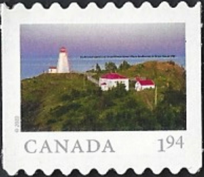 🍁Canada #3218 Coil   "SWALLOWTAIL LIGHTHOUSE"      Brand New  2000 Original gum