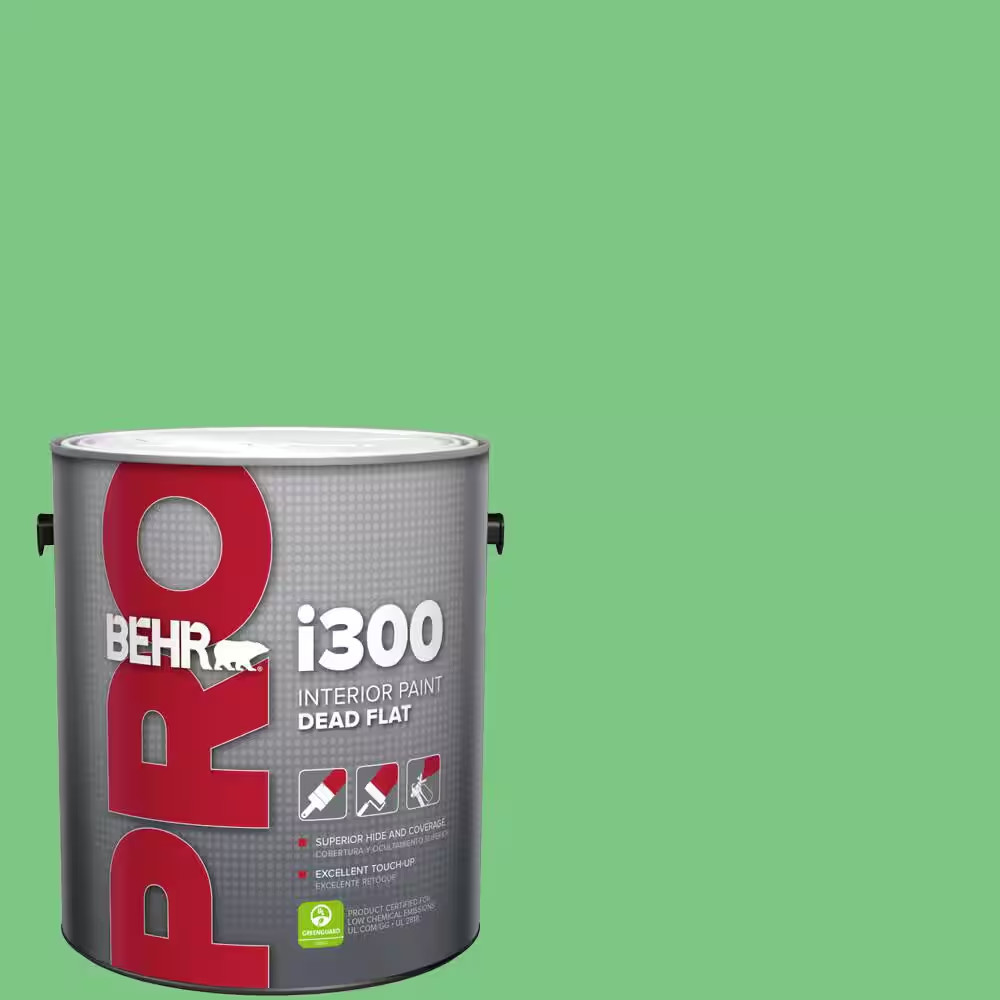1 Gal. #P390-5 Garden Stroll Dead Flat Interior Paint
