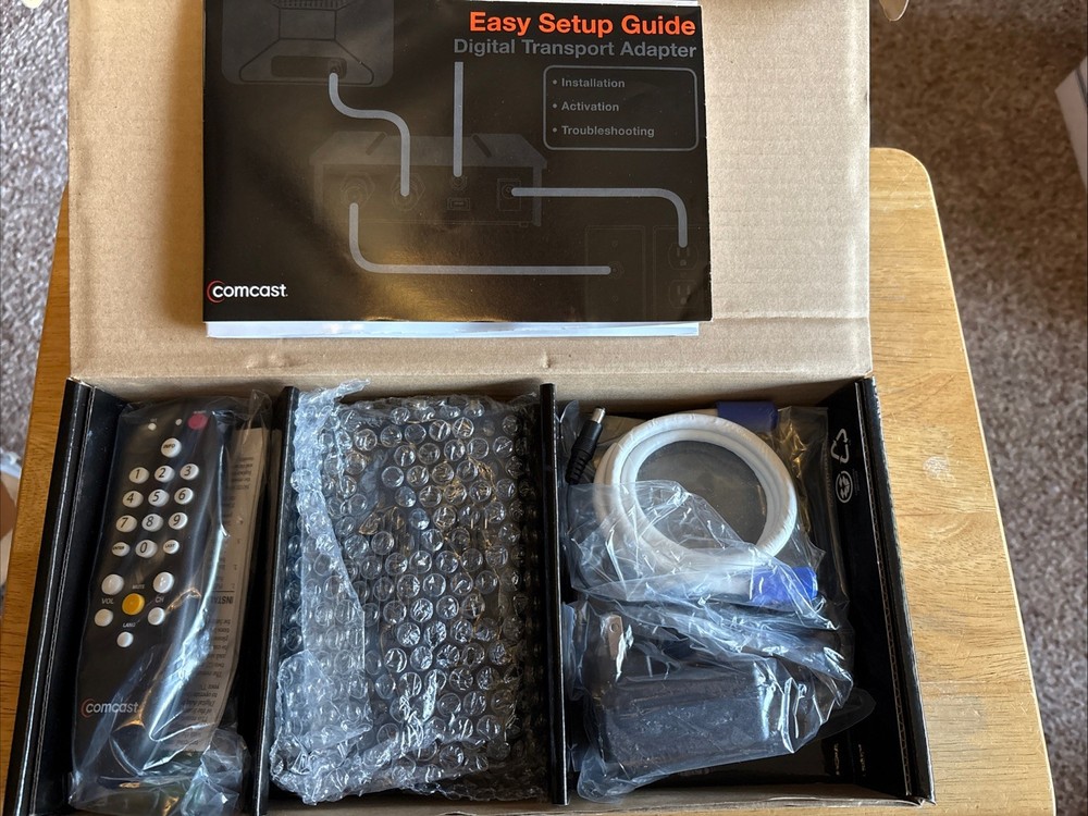 Comcast Digital Transport Adapter Self-Installation Kit - New In Box