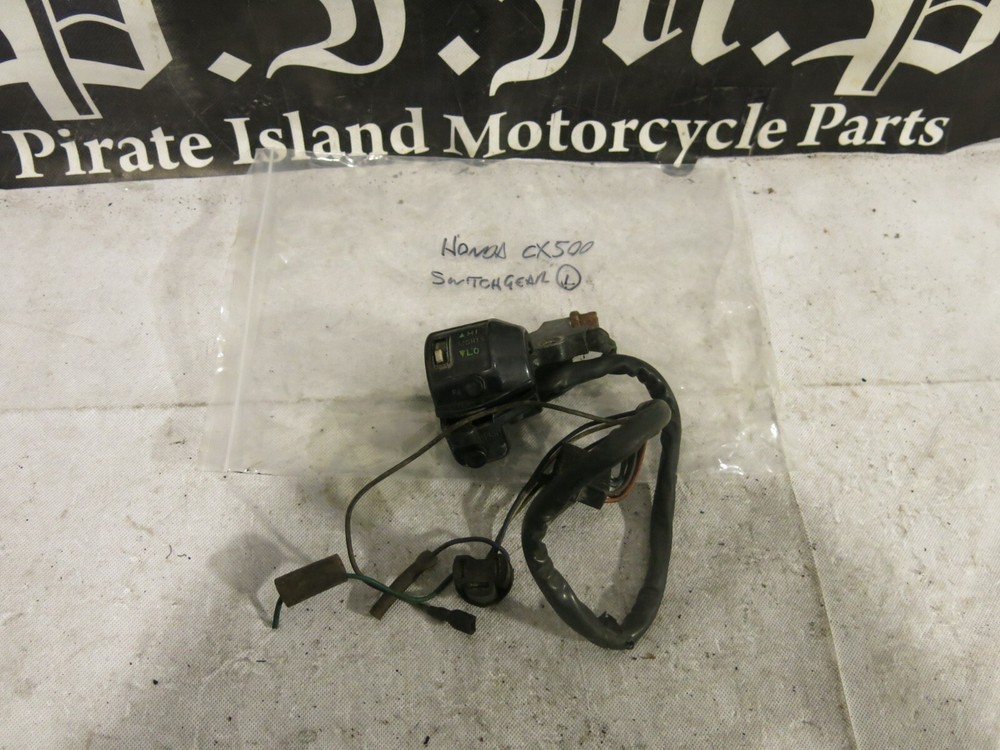 Cx500 switchgear left incomplete.