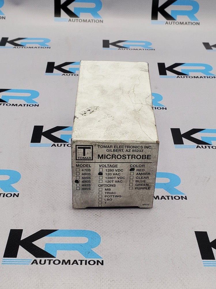 Tomar Microstrobe 490S-120 Signal Lights RED