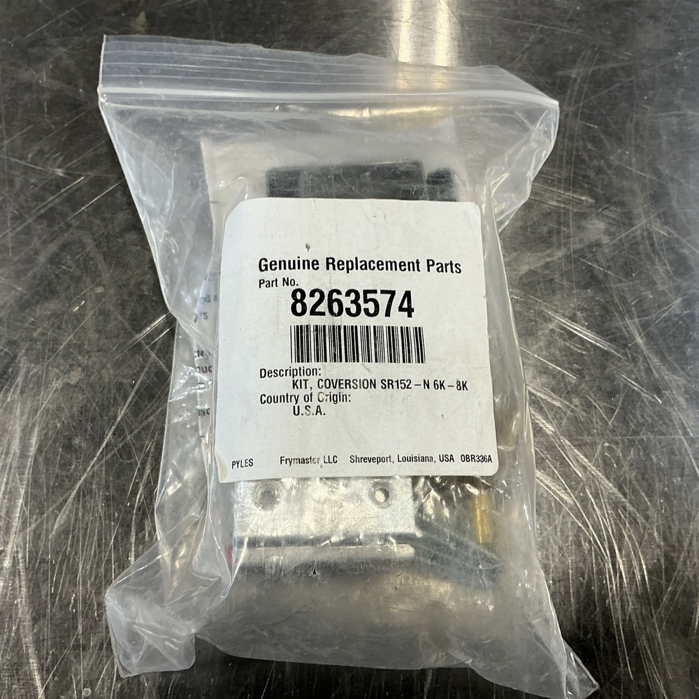 Frymaster 8263574 KIT, COVERSION SR152-N 6K-8K