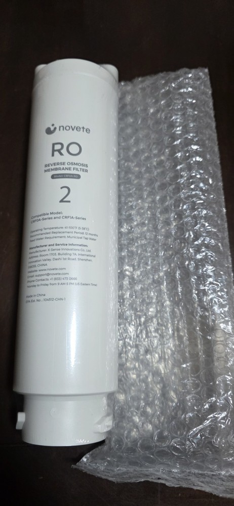 NOVETE CRF0A-RO Countertop Water Filtration Filter Reverse Osmosis CRF0A-QS