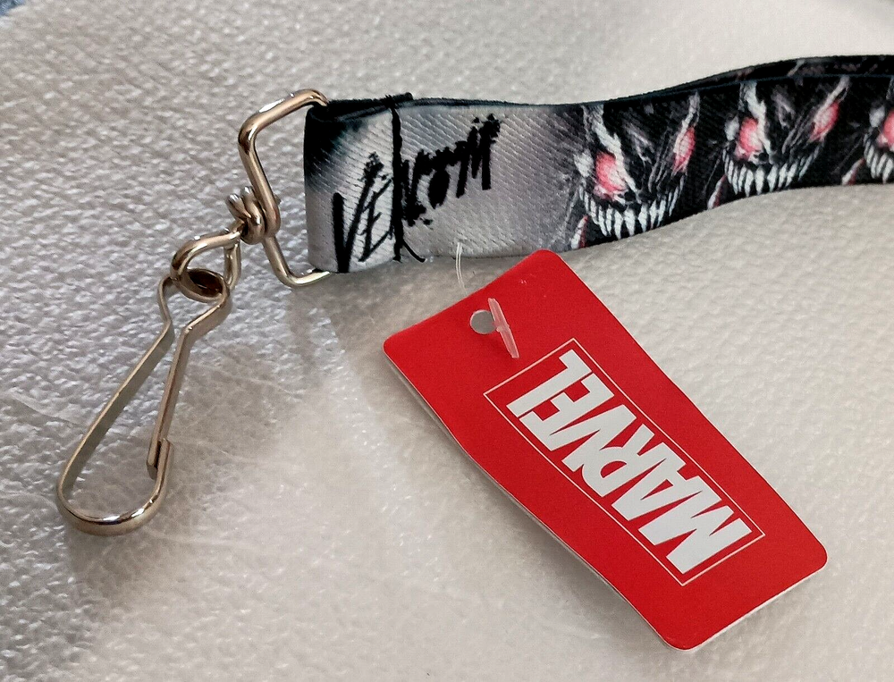 Marvel's Venom Lanyard By Buckle Down Prod. 36" New