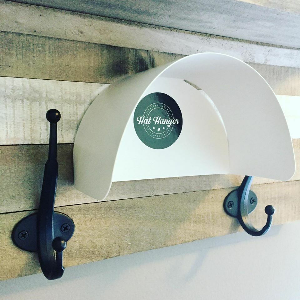 Hat Hanger (5 Pack) - Wall Mount Hat Organizer Holder