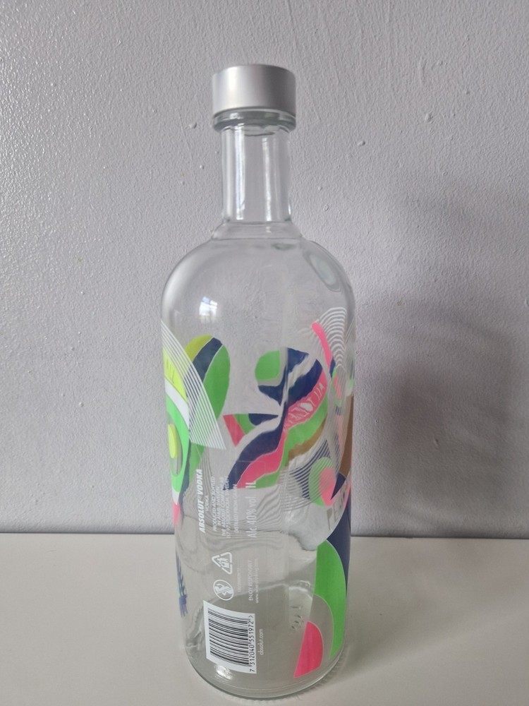 Absolut World Peace 4 All Empty 1 Litre Bottle