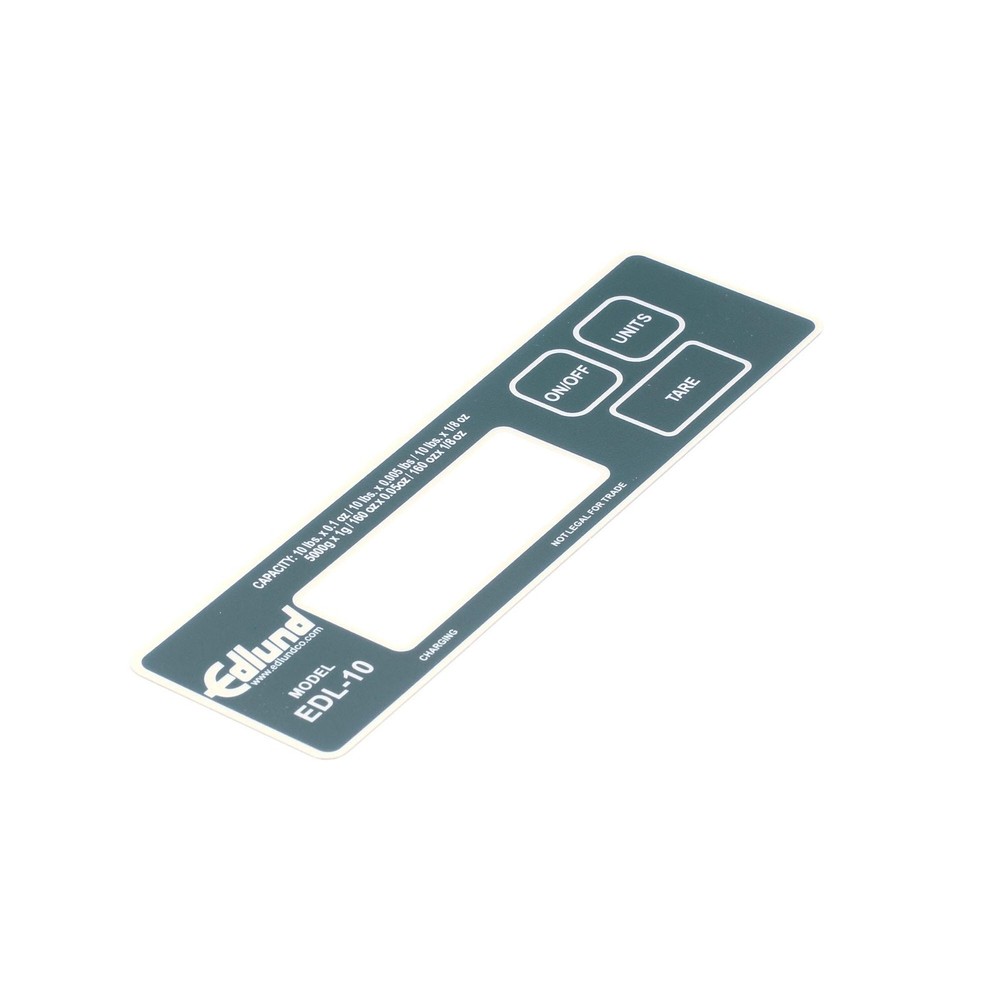 Edlund Decal, Edl-10 D042 - Genuine OEM Replacement Part