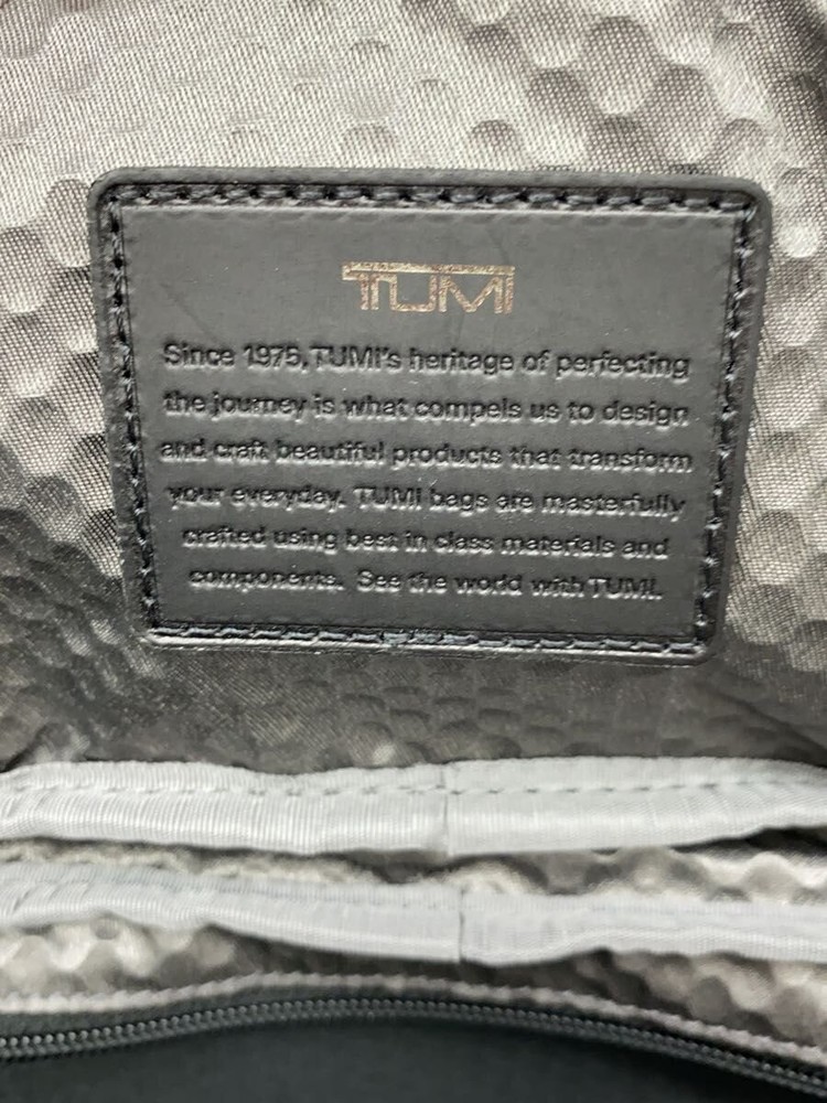 TUMI Black Shoulder Bag - Compact Crossbody, Used