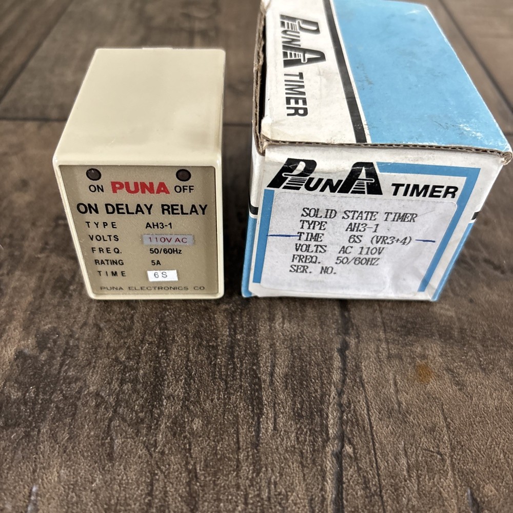 PUNA AH3-1 Timing Delay Relay