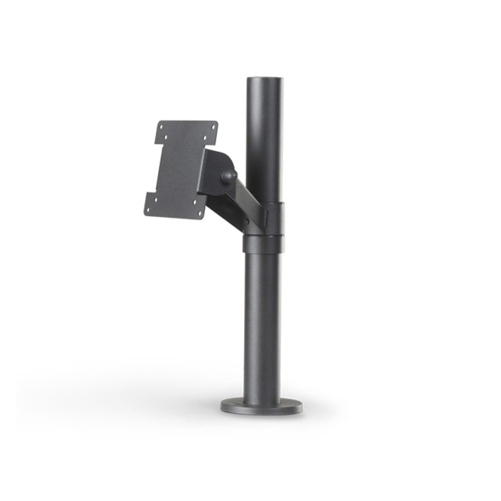 Spacepole SPV1101FX02 Classic Pole Mount for Display - Black