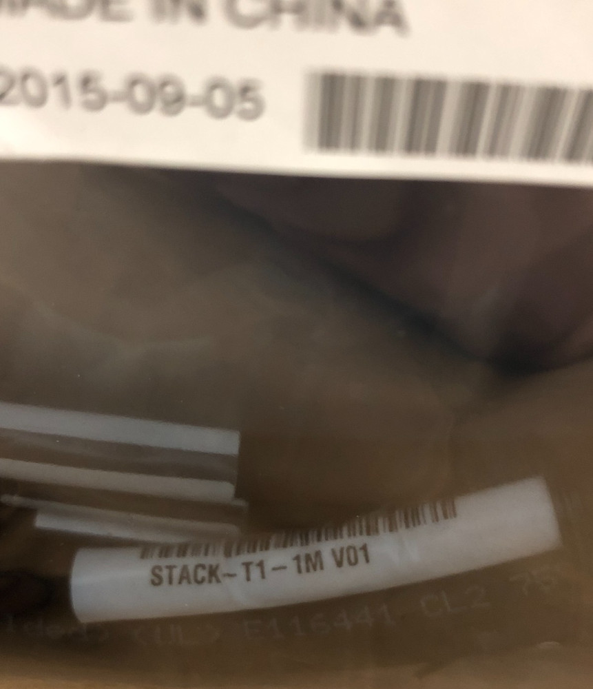 STACK-T1-1M Cisco Catalyst StackWise 1M Stacking Cable 800-40404-01 (LOT OF 5)
