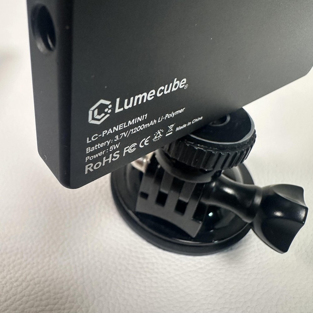 Lume Cube LC-PANELMINI1 Video Conference LED Light Panel Desktop Laptop Black