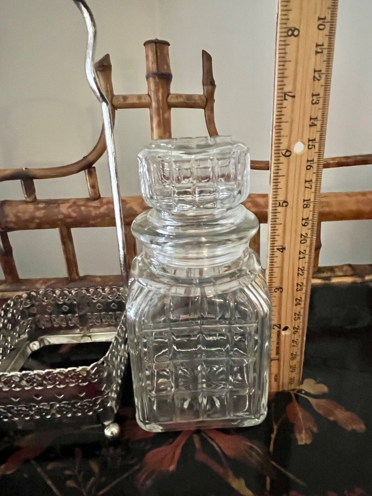 Sheffield England Silverplate Pickle Jar