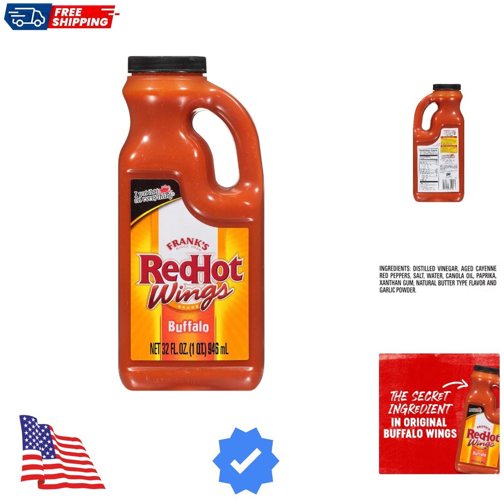 Buffalo Wings Sauce, 32 fl oz
