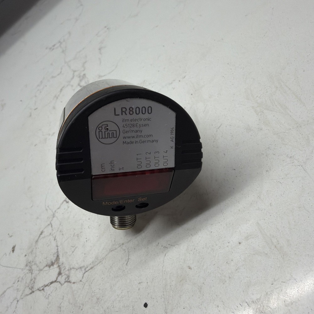 IFM EFECTOR LR8000 LEVEL SENSOR GUIDED WAVE RADAR