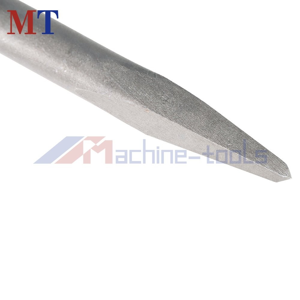 4 × Flat Chisel Grooving Chisel & Point Chisel Durable SDS Plus Chisel Bits