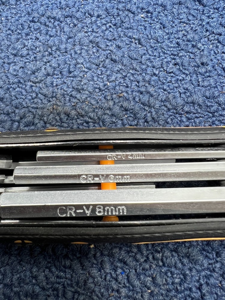 Euphree Multi-Function 8 In 1 Folding Hex Key Wrench