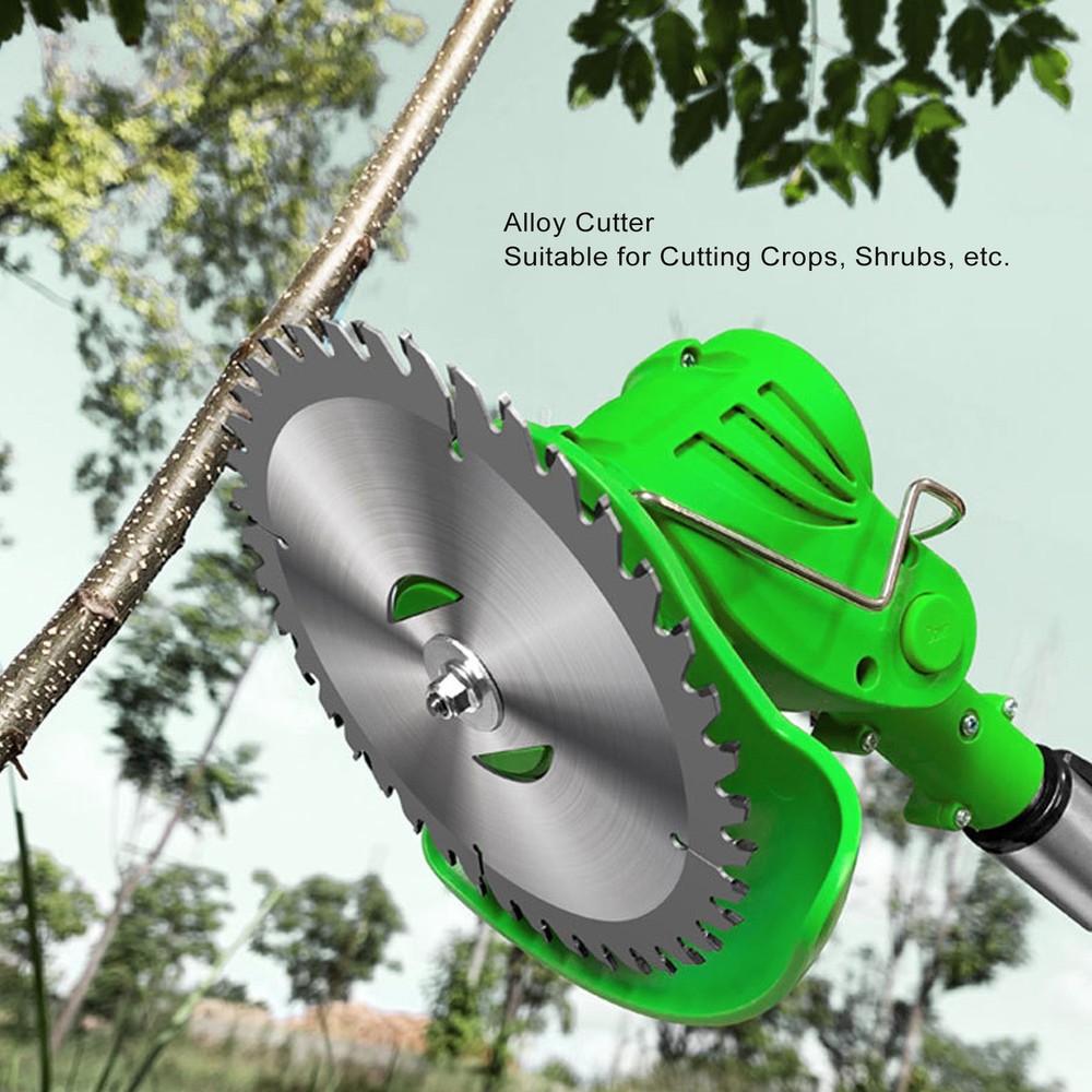 Cordless String Trimmer Brushless Electric Grass Cutter with Telescopic Handle