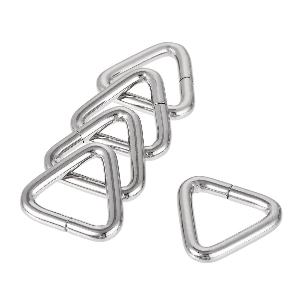 Triangle Ring Buckle 0.79" (20mm) Inner Hardware Width 30pcs