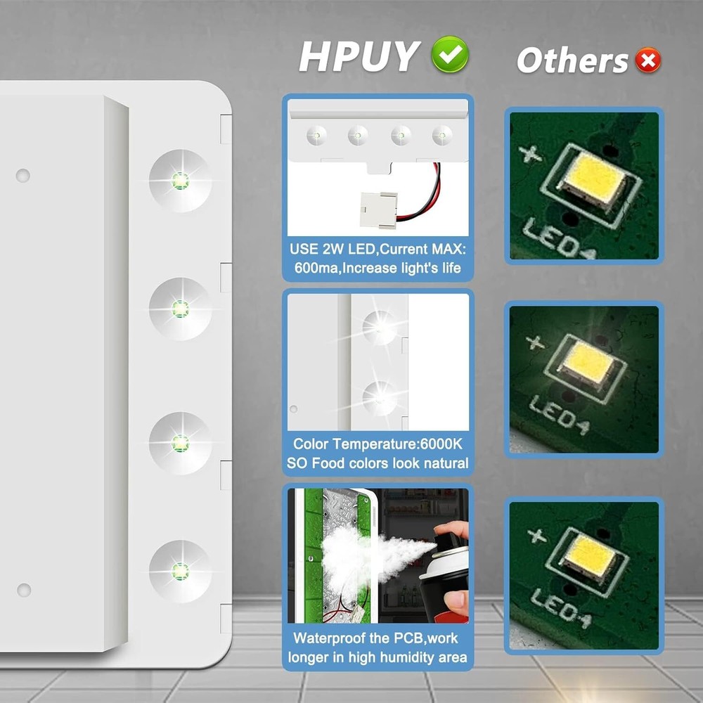LED Module Light Part for Whirlpool Refrigerator WRX735SDHZ00