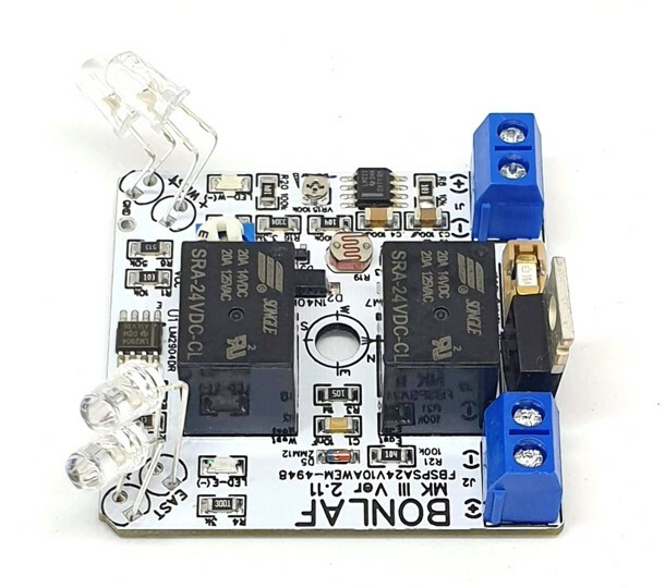 MKIII 24VDC 10A Single Axis Solar Panel Sun Tracking Analog Controller Board DIY