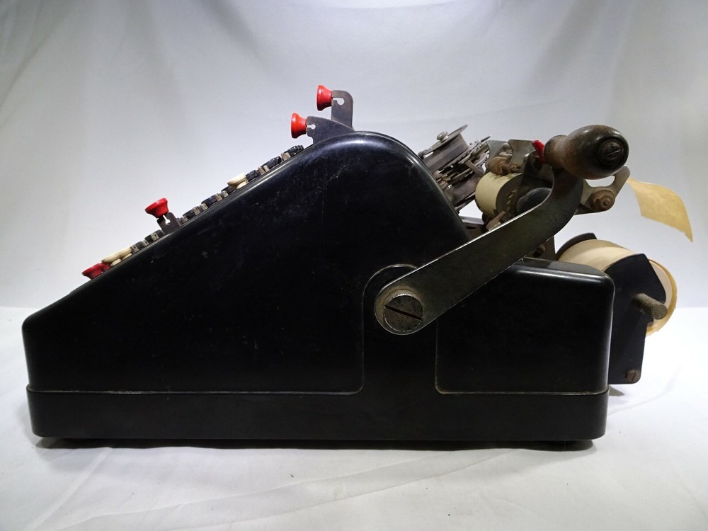 Vintage Smith & Corona? Hand Crank Adding Machine TF