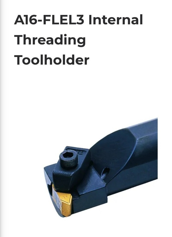 TOOL FLO Notch Holder Grooving Tool Bar A16-FLEL3/ 2406371