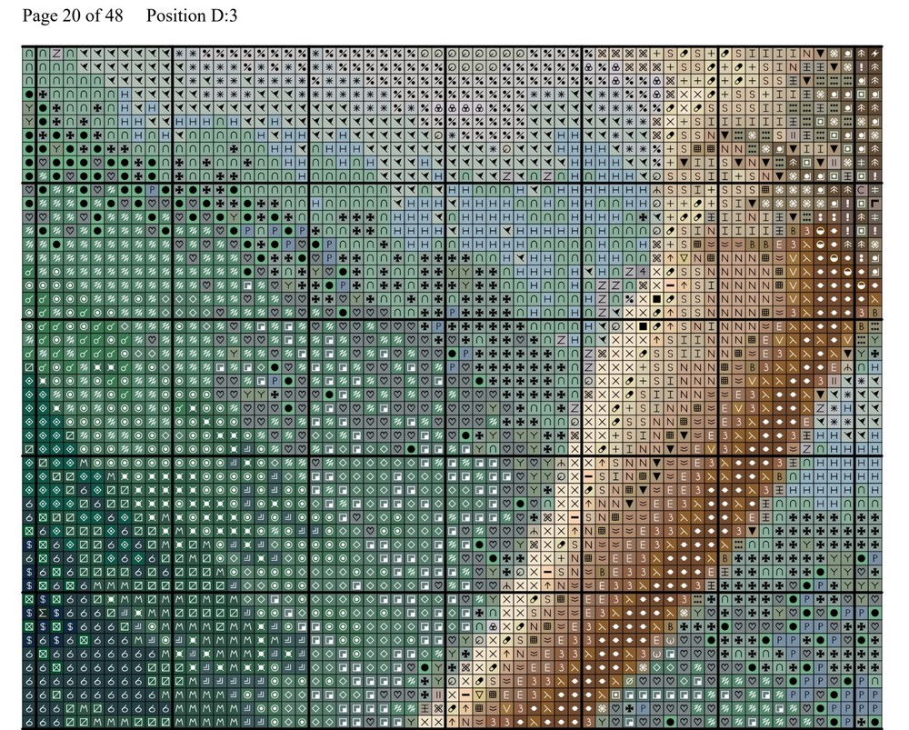 Mermaid Saving her Lover Cross Stitch Design Includes Full Pattern Keeper File
