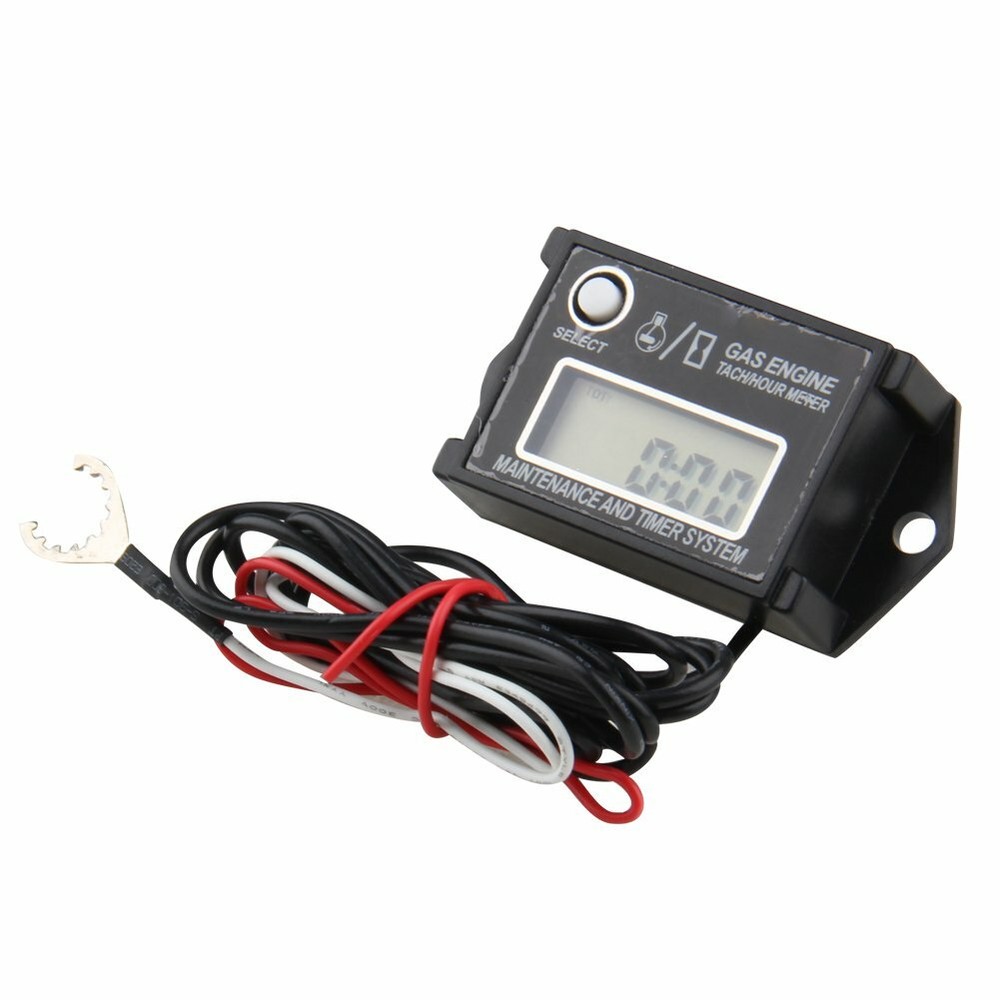 TT2AM Digital Tiny Hour Meter / Tachometer Tach Adjustable Resettable Job Timer
