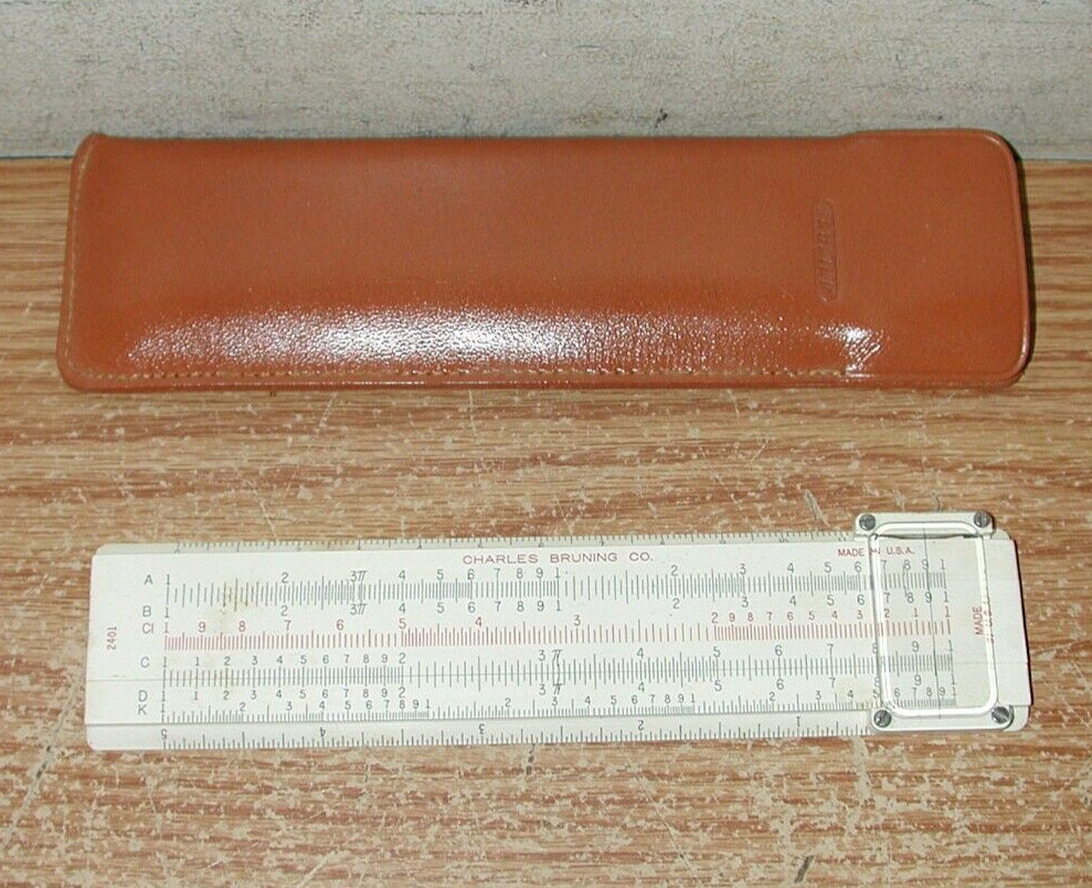 VNTAGE DRAFTING TOOLS: ALVIN TECHGRAPH COMET, POST 1144A SET, BRUNING SLIDE RULE