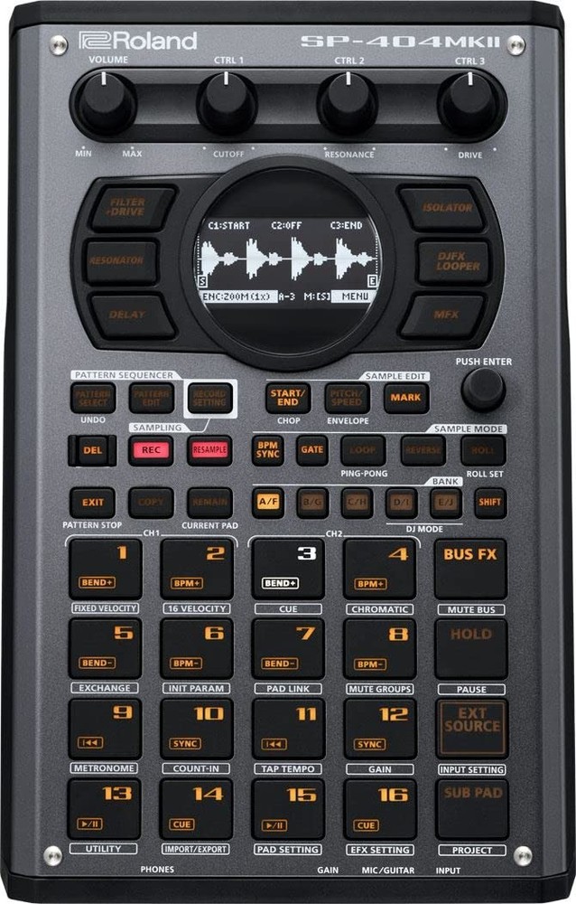 ROLAND SP-404 MK II Effector Sampler Beatmaking Machine LINEAR WAVE Japan