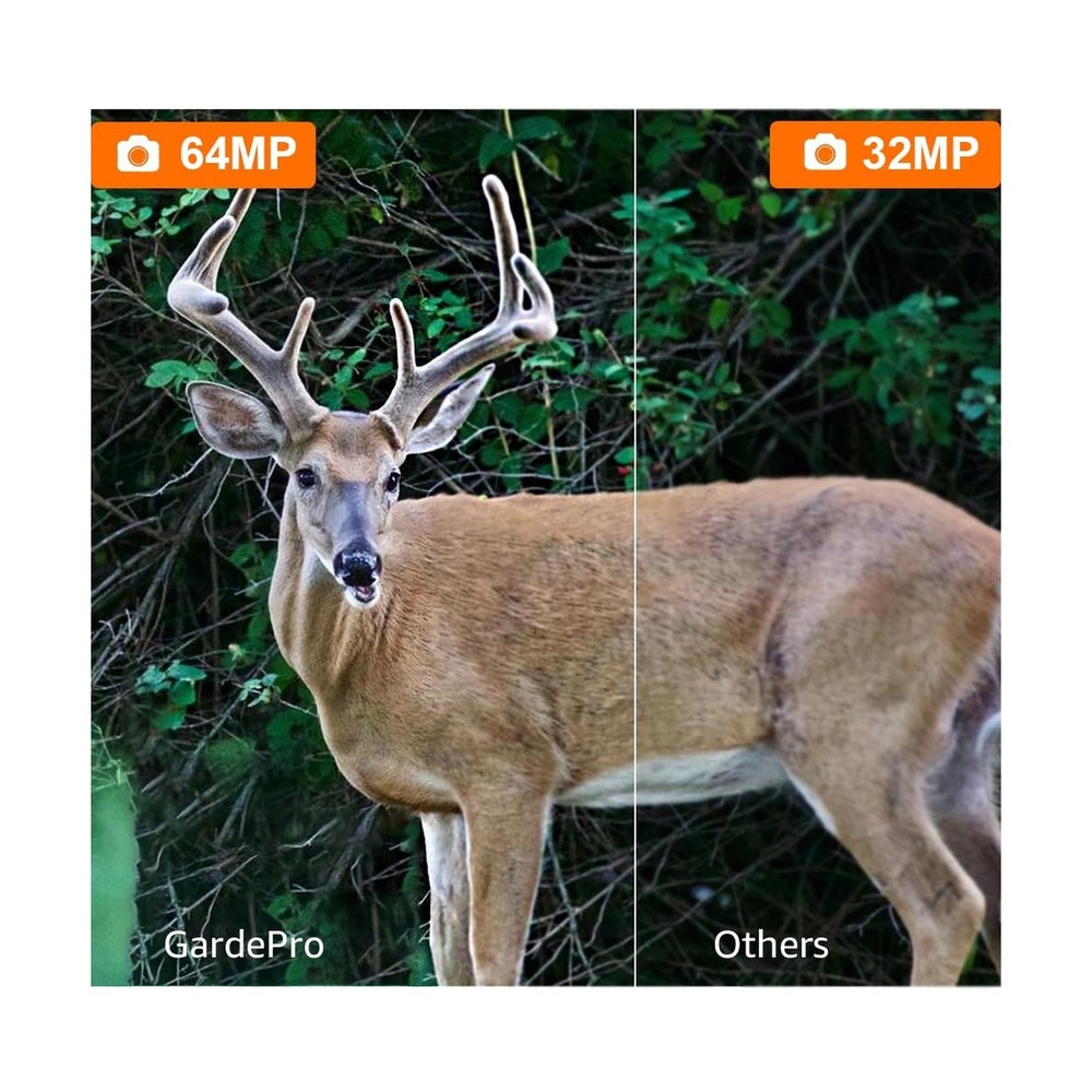 GardePro A3S Trail Camera 2 Pack, 64MP 1296p, Next-Gen Image Technology, Game...