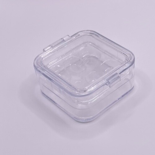 20 Pack, Denture False Teeth Membrane Case Container Hinged Display Box Jewelry