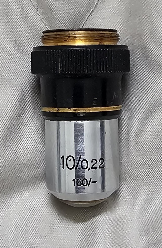 Zeiss Plan 10x/0.22 160/- Microscope Objective