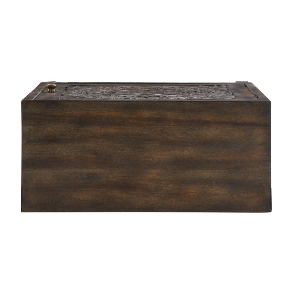 Grace Accent Cabinet Dark Brown