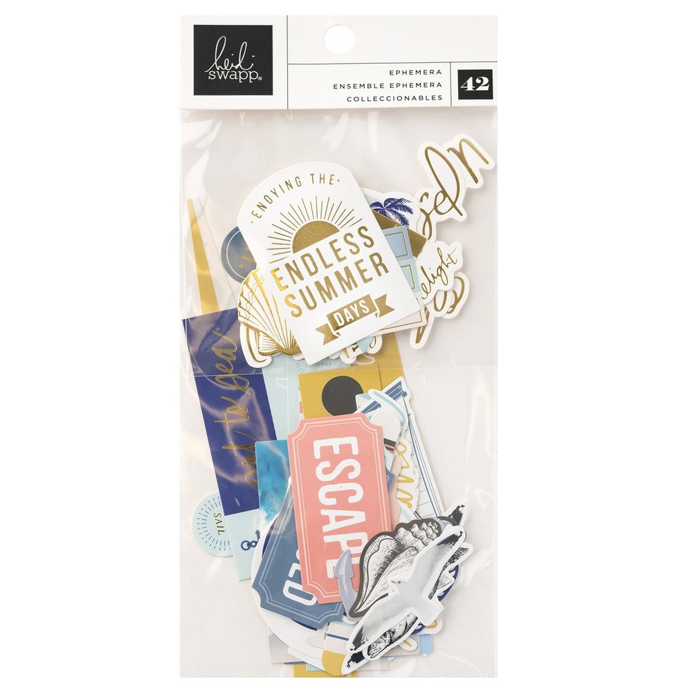 Heidi Swapp Set Sail Ephemera Die-Cuts-42/Pkg